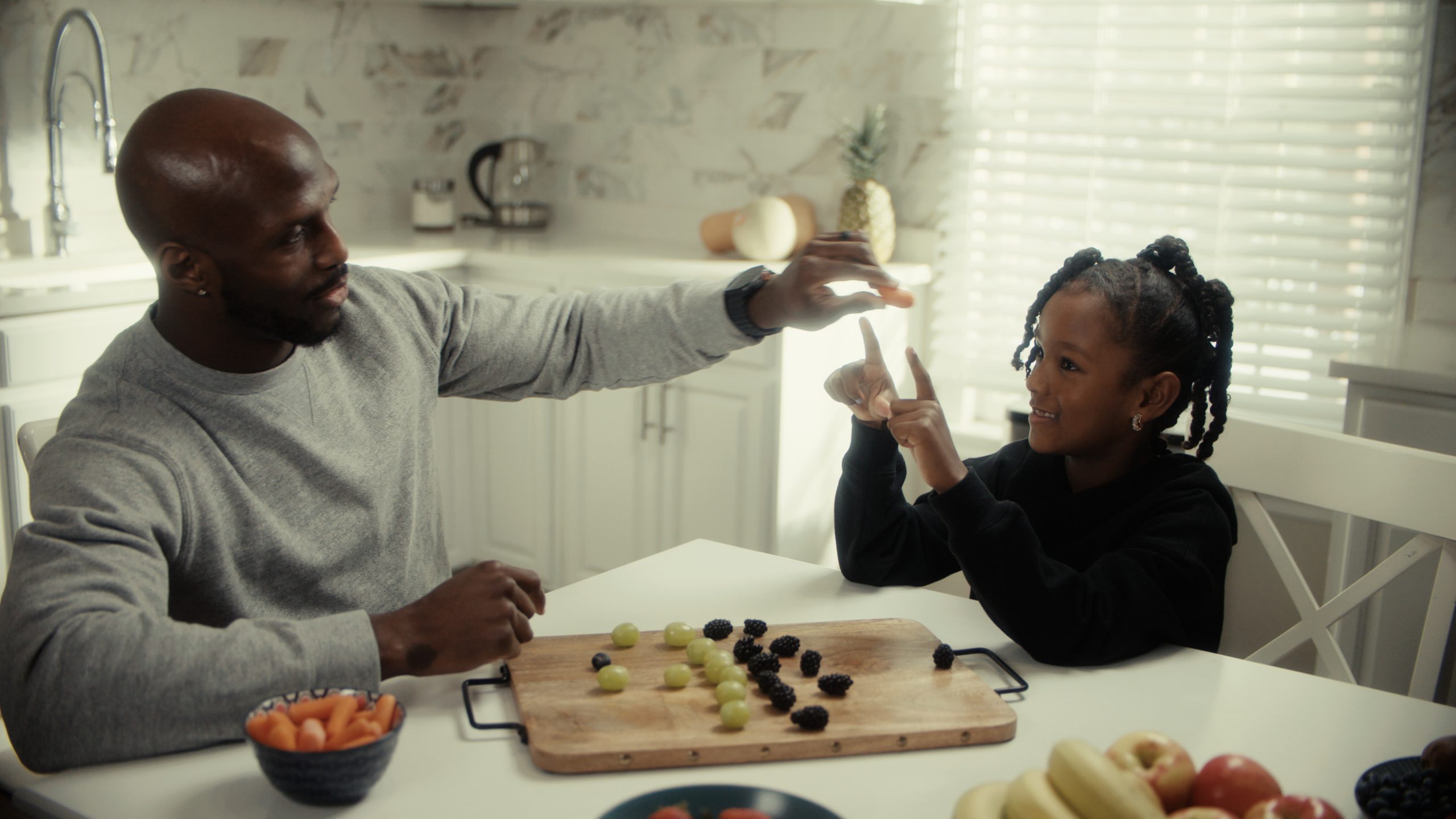 Jason McCourty and daughter Kai feature in new FARE allergy PSA