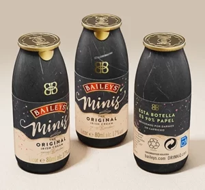 Baileys to trial paper-based packaging